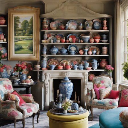 In Claudia Schiffer's Cotswolds Residence, Expect an Abundance of Ceramics, Chocolate, and Chanel Items