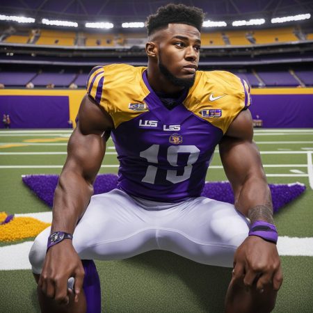 Jayden Daniels of LSU Reacts to Outstanding Pro Day Showing