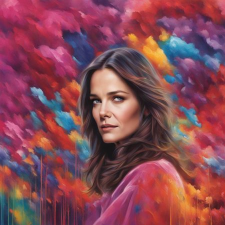 Katie Holmes Explores Color Theory