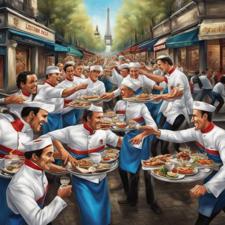 Legendary Race of Paris Waiters Makes a Comeback Ahead of Olympics