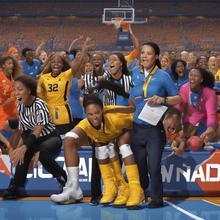 NCAA referee removed from women's tournament game at halftime due to 'background conflict'