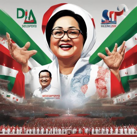 PDI-P, Led by Megawati, Secures Third Consecutive Victory in Indonesian Election, Faces Opposition Challenge Under Prabowo Administration