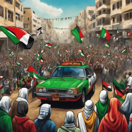 Rally for Palestine on Easter Sunday