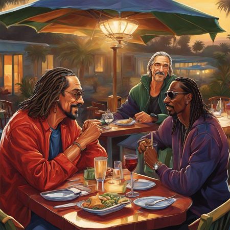 Stars Robert De Niro, Snoop Dogg, and Austin Butler enjoy dinner in Malibu