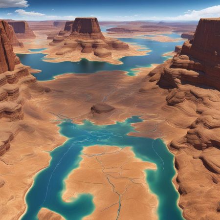 The Changing Water Levels of Lake Powell in 2021