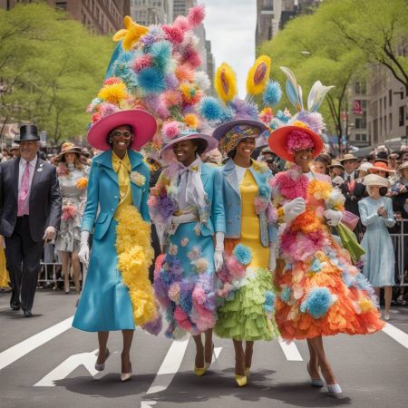 The Easter Parade and Bonnet Festival in New York Showcased Spring's Best Fashion