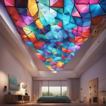 The Nanoleaf Skylight: A Multi-Functional Decorative Fixture