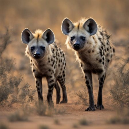 Tiny birds add extra variety to the diet of spotted hyenas in Namibia