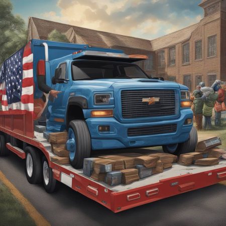 Trump Shares Video Depicting Biden Bound in the Rear of a Truck