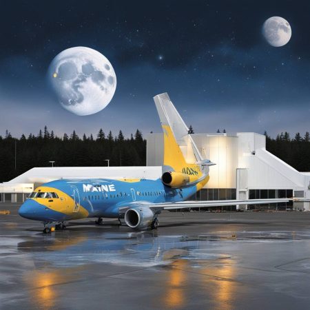 Unique Opportunity for Visitors to "Experience" the Moon at Maine Airport