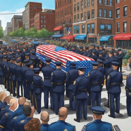 Video of Kathy Hochul paying respects at NYPD officer's wake becomes internet sensation