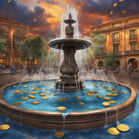 What is the reason behind throwing coins into fountains?