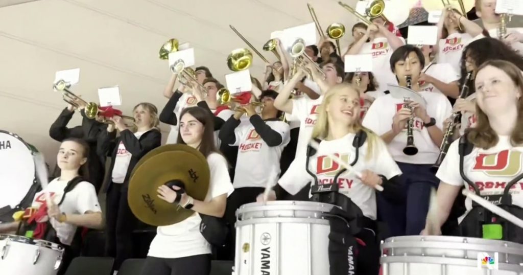 High school pep band boosts University of Denver men’s hockey team to NCAA victory 1714346982014 nn hja tgnt high school band answers the call 240428 1920x1080 q0jboh