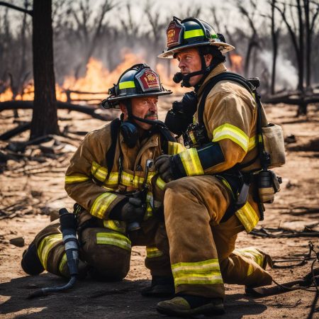 2 Oklahoma firefighters injured during fight against 5,200-acre weekend blaze