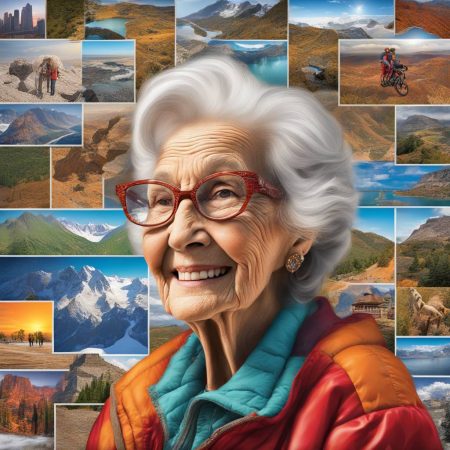 94-year-old Woman from Ohio Embarks on Journey to Visit all 7 Continents with Grandson's Assistance: Embracing Positivity