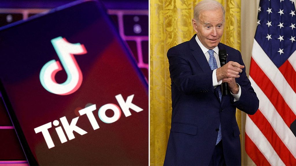 BIDEN TIKTOK SPLIT