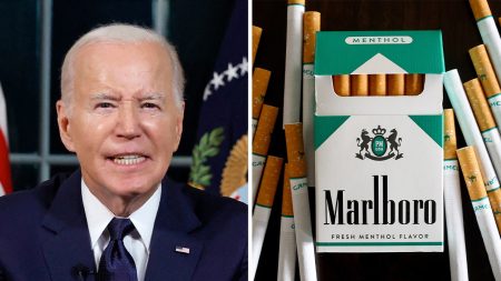 Biden menthol