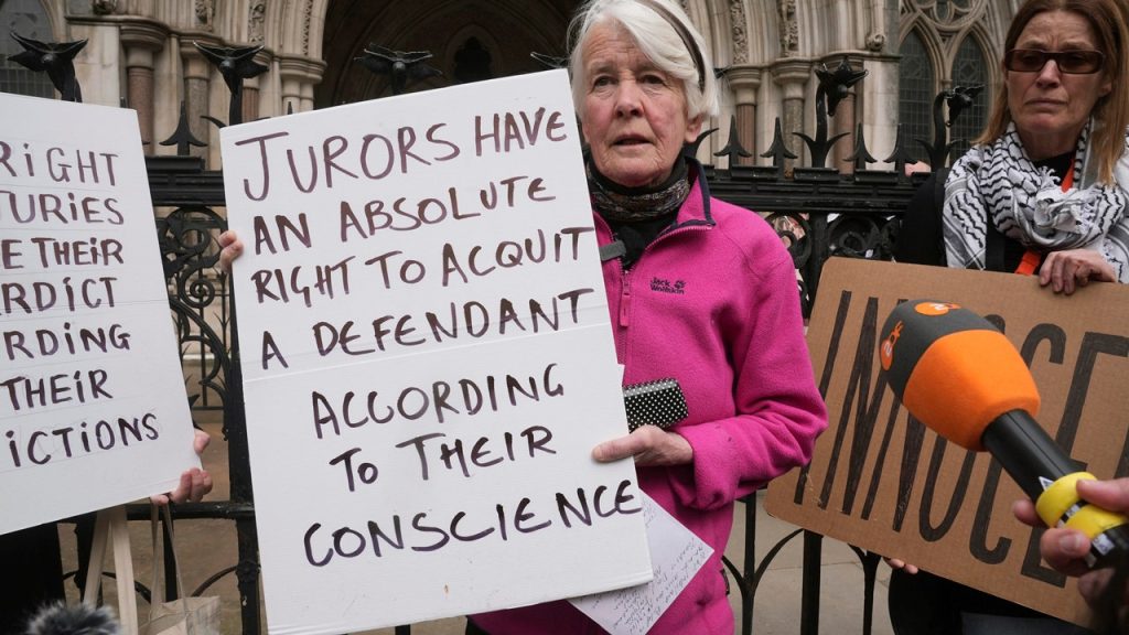 Britain Climate Protester