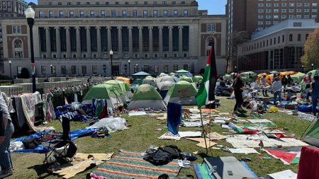 Columbia University Palestine Protests NYC 15