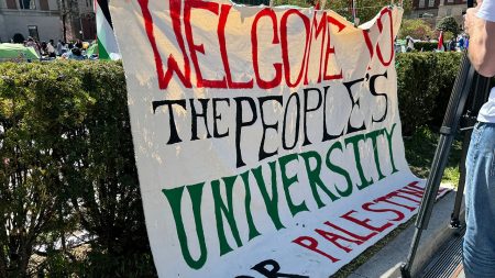 Columbia University Palestine Protests NYC 22