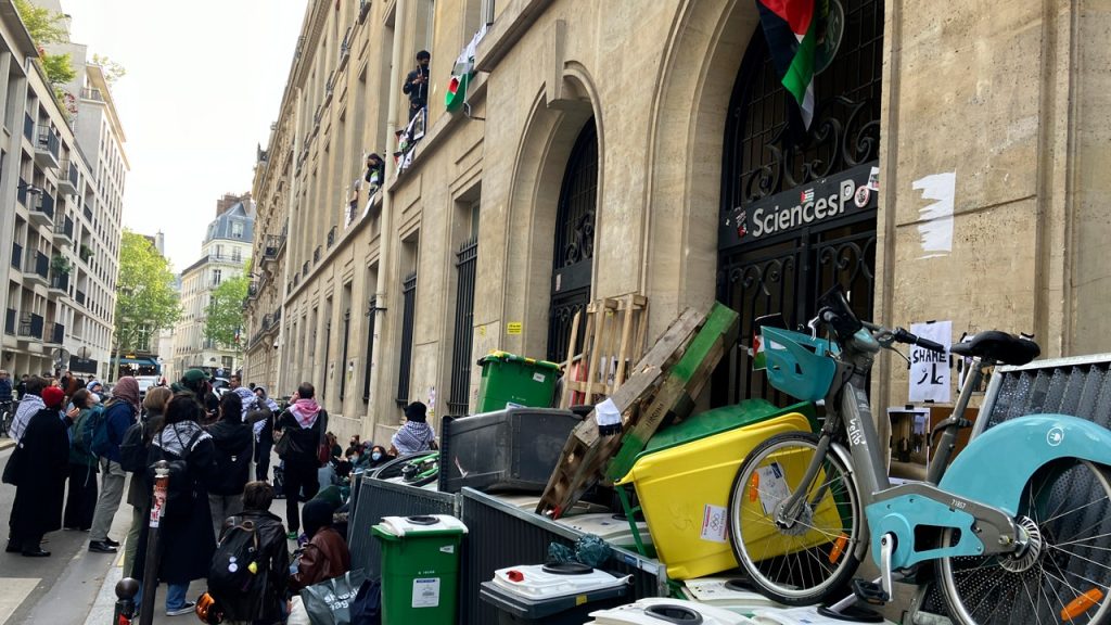 France Israel Palestinians Campus Protests