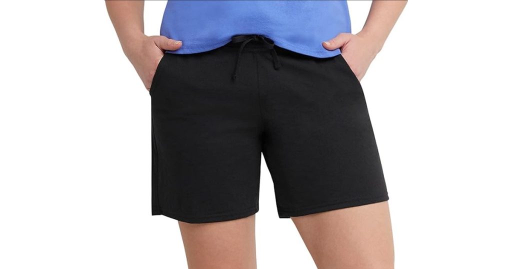 Hanes sweat shorts