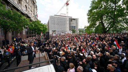 Hungary Protest