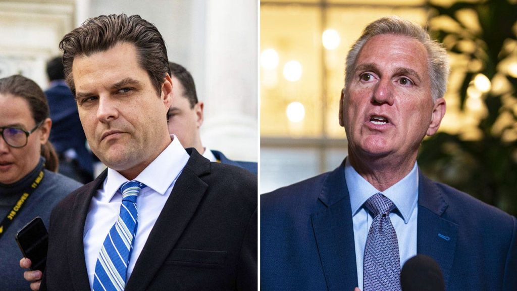 Matt Gaetz Kevin McCarthy