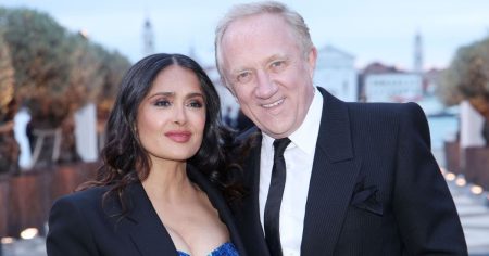 Salma Hayek and Francois Henri Pinault