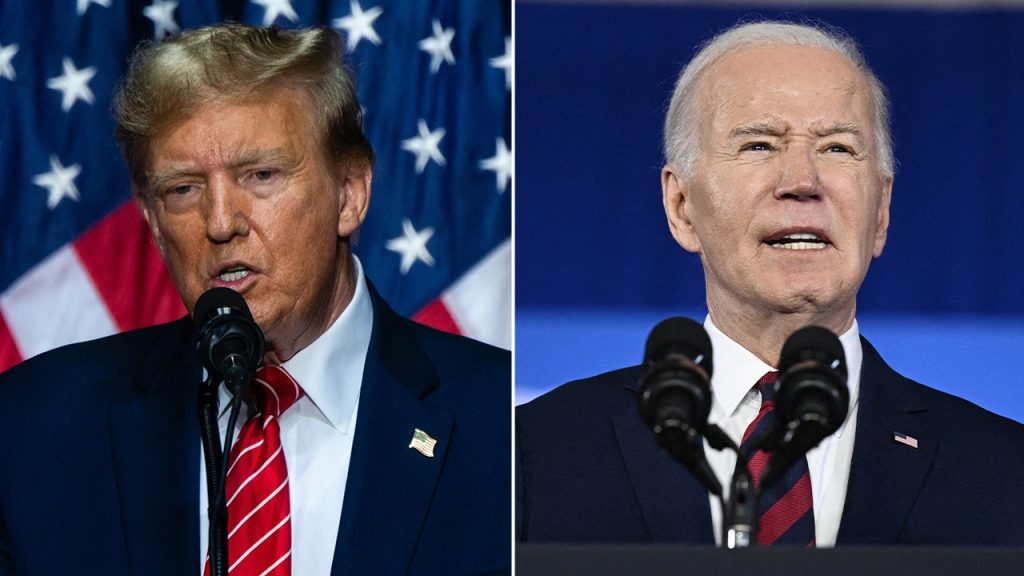 Trump Biden Split Photo 1