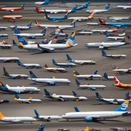 Airport Swarm as Eclipse Flights Fill Runway: Planes Parked in Alternative Areas