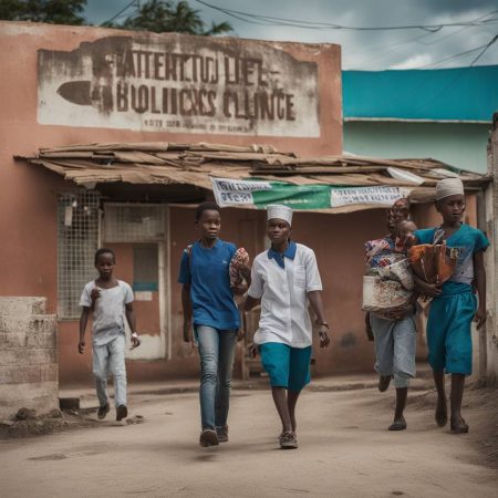 Amidst rising violence in Haitian capital, US organization continues to run one of the few remaining medical clinics.