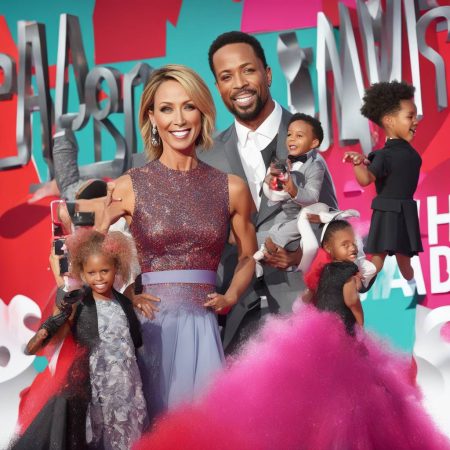 Amy Robach and T.J. Holmes steal the spotlight with their 2024 iHeartRadio Music Awards red carpet appearance.