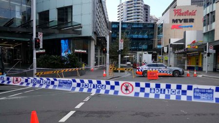 australia stabbing scene