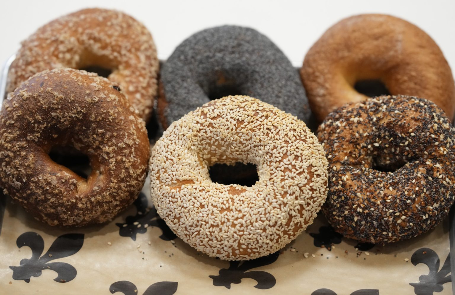 bagel stock photo