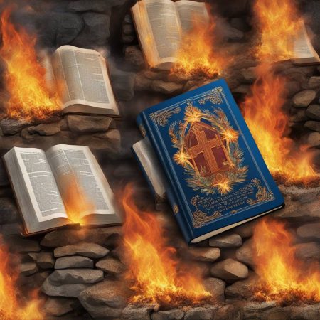 Bibles set ablaze outside Tennessee church on Easter Sunday