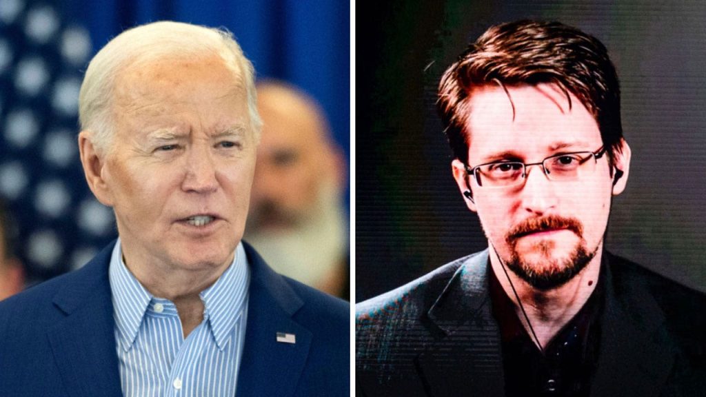 biden snowden split