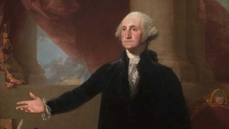 c george washington gilbert stuart