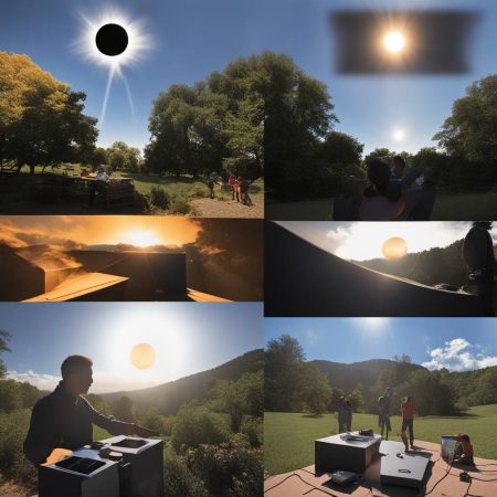 Creating a Pinhole Projector for safely viewing the Solar Eclipse