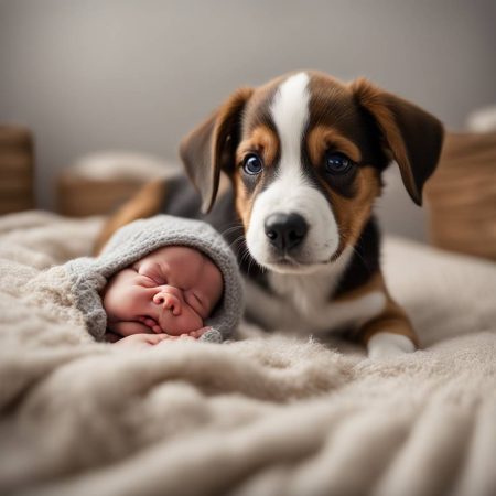 Dog Shows Most Relatable Expression Upon Meeting Newborn: 'Unsure'