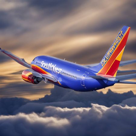 During takeoff, the engine cover of a Southwest Airlines plane becomes dislodged