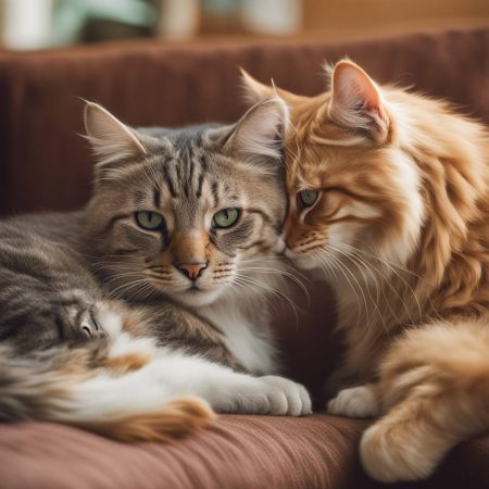 Elderly Felines Find Comfort in Each Other After Being Returned to Shelter Multiple Times