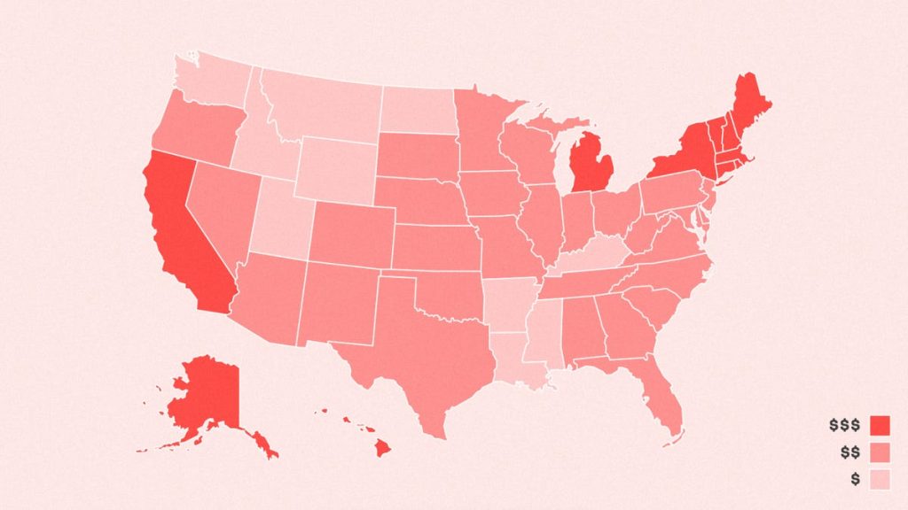 electricity rates by state