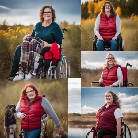 Empowering adults with disabilities through a fashion photoshoot in Memramcook, N.B.