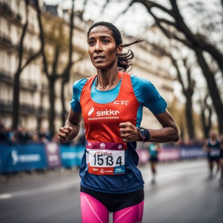 Fikir Wins Women's Race at Paris Marathon, Narrowly Beating Tirusew