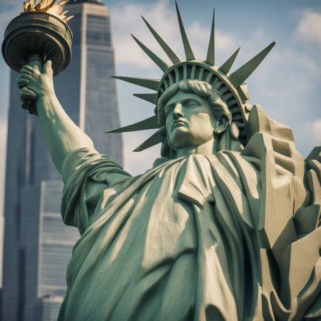 Footage captures Statue of Liberty trembling during earthquake in New York.