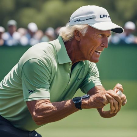 Greg Norman, founder of LIV, makes debut at Masters tournament after being left out in 2021