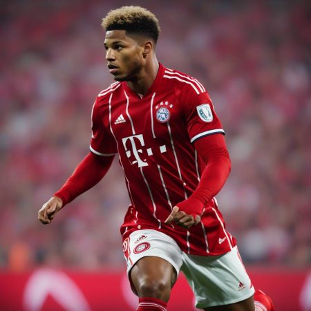 Injured Serge Gnabry unlikely to play for Bayern Munich in UEFA Champions League match against Arsenal