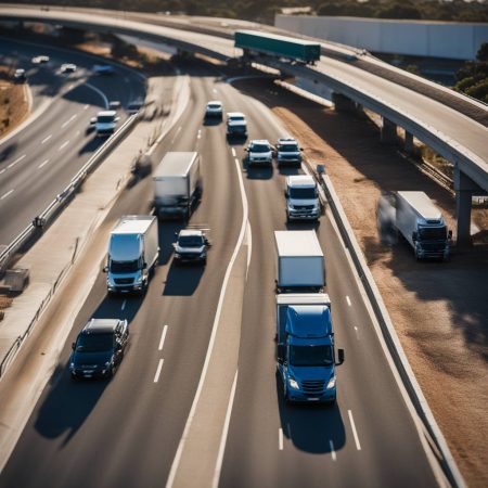 Kwinana Freeway closed following collision between motorbike and truck