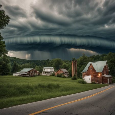 Last week, West Virginia experienced an unusually high 5 tornadoes, surpassing the yearly average by over double